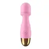 Juguetes Sexuales Femeninos Mini USB Recargable Pequeño Varita Av Palo Masajeador Masturbador Punto G Huevo Vibratorio Vibrador