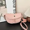 Bolso Cruzado Impermeable Ultraligero Tela Oxford Unisex Versátil Hombro Único Nylon Ligero Práctico Silla de Montar Pecho Bolso Dumpling