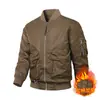 Tops Masculinos Largos Transfronteiriços Primavera e Outono 2026 Jaqueta de Voo Ma-1 Roupa de Trabalho Masculina Casaco de Cara Dura Jaqueta de Baseball