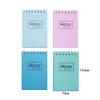 Caderno Yamei Tianruo 100K com Espiral Dobrável Caderno Pp Linha Horizontal Escritório Estudo Bloco de Notas 40 Folhas