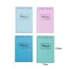 100K Mini Portátil Caderno Espiral Flip-Up Capa de PP Página Interna com Linha Horizontal Pequeno Manual Bolso Aba Livro de Calça Atacado 40 Folhas