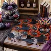 Uma Variedade de Adesivos de Parede Decorativos Coloridos Tridimensionais de Morcego e Aranha para Halloween para Quarto e Sala de Estar Decoração de Parede de Fundo para Festas