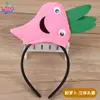 Día del Niño Diadema de Animales de Dibujos Animados Diadema Tridimensional del Zodiaco Tocado Accesorios para Escenario de Jardín de Infancia