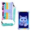 Funda protectora aplicable de 8 pulgadas resistente a caídas a prueba de golpes funda universal de silicona para tablet con llamada de 8 pulgadas funda de cuero para tablet funda protectora