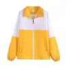 Chamarra con cremallera a juego de color abrigo ropa de primavera y otoño uniforme escolar de estudiante celebración ropa de trabajo de empresa camisa publicitaria personalización