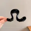 Pinzas para el cabello pequeñas al por mayor con sentido de diseño, estilo perezoso para cabello fino, pinzas de garra estilo Ins, accesorios para el cabello elegantes y sencillos, adornos para el cabello exquisitos