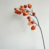 Buquê de flores artificiais laranja para decoração de casamento, arranjo de flores artificiais, decoração de casamento, buquê da noiva, acessório para fotografia