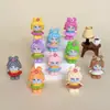 Cacto de Cor Sólida Chorando Sacola Surpresa Figurinhas Fofas Acessórios DIY Chaveiro Boneca Ornamento de Mesa Peças de Resina