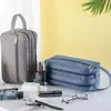 Bolsa de Tocador Húmeda y Seca para Viaje para Hombres, Bolsa de Viaje, Bolso de Mano, Elegante, Duradera, Bolsa de Cosméticos de Gran Capacidad, Informal