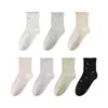 Calcetines para Dormir, Calcetines Postparto para Mujer, Estilo Delgado de Verano, Algodón Puro, Transpirables, Ajuste Holgado, No Aprietan, para Mujeres Embarazadas, Dormir en Verano, Largo hasta Media Pantorrilla