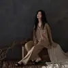 80% de descuento Buen Precio Ropa de DormirBata de noche de alta gama, pijamas de algodón suave para mujer, cárdigan elegante y sencillo para hombre, ropa de casa de algodón puro