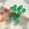 Flor Esmaltada Retrô Grande Abertura Fofa Contas Soltas Miçangas Artesanal DIY Acessórios Pulseira Colar Joia Material
