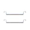 Accesorios para Barra de Ropa Estante de Almacenamiento de Acero Inoxidable Estante para Ropa Estante de Armario Abierto Estante de Almacenamiento para Armario Interior