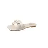 Sandalias planas de tira para mujer, sandalias planas estilo coreano, sandalias casuales de moda, nuevas sandalias de punta abierta primavera-verano 2026