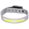Nova Luz de Segurança para Pulso Mini à Prova d'Água Leve para Carregamento Externo Corrida Ciclismo Forte Luz de Pulso