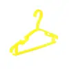 Percha de plástico para ropa de niños lisa para el hogar bebé percha para ropa de bebé tienda de ropa para niños percha color caramelo soporte para ropa en stock