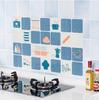 1130 pegatina autoadhesiva antiaceite limpieza de cocina estufa alta temperatura azulejo pegatina de humo impermeable decorativa pegatina de pared