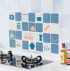 1130 pegatinas autoadhesivas a prueba de aceite limpieza de cocina estufa resistente a altas temperaturas azulejo cerámico pegatinas de hollín pegatinas de pared decorativas impermeables