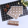 Fábrica en stock al por mayor guardar la fecha pegatinas de sellado pegatinas decorativas de bricolaje pegatinas para hornear 12 piezas por pieza
