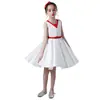 Vestido de Anfitrión para el Día de Año Nuevo Disfraz Infantil para Estudiantes de Primaria y Secundaria Disfraz para Coro Recitación Performance Vestido de Princesa para Niña