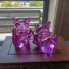 Esmalte de color dragón de la suerte signo del zodiaco año regalos artesanales decoración para el hogar coche apertura adornos de dragón topacio