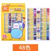 Bastão de Pintura a Óleo Cor Verdadeira 2966 Clássico Infantil Giz de Cera para Pintura Infantil Conjunto de Pintura Artística 12 Cores 18 Cores 24 Cores