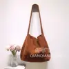 Bolso Tote de Peluche Suave Otoño e Invierno para Mujer 2025 Nueva Moda Versátil para Viajar al Trabajo Bolso de Hombro Gran Capacidad Bolso Cruzado