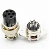 Soquete de Aviação GX16 2/3/4/5/6/7/8/9/10 Soquete Plugue Diamante Conector M16