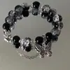 Pulsera al por mayor de punto Bestie Femenina Verano Dopamina Vidrio Mariposa Pulsera Joyería de alta gama Regalo