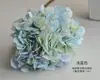 Adorno Boda Flores de Hortensia Flor de Seda Tocado Flores de Exhibición Decoración de Paisaje Flores Artificiales Venta Caliente
