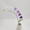 2025 Buquê de Lírios-do-vale Tricotado em Lã Flor Pronta Flor Decorativa de Presente de Feriado para Interior Ornamento de Flor Artificial