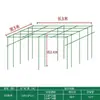 Soporte de montaje para pérgola de uvas para patio exterior, estructura trepadora para maracuyá y calabaza amarga, enrejado de hierro forjado, estructura trepadora para plantas de balcón