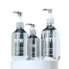 Botella dispensadora de presión para aceite esencial, masaje y cuidado del cabello para mascotas de plástico 200/300/500 ml Botella para champú y gel de ducha