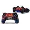 Pegatina para el mango de PS4, película para el mango de PS4, pegatina todo incluido para el mango de PS4, pegatina de mármol de cielo estrellado, personalizable.