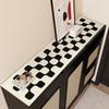 Zapatero de entrada, mueble de TV, aparador, mantel, tapete antisuciedad, mesa de centro, cubo, funda de armario, toalla, tapete protector de superficie para mesa de gabinete