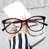 1360 moda TR90 inserto pata gafas tendencia nuevo liso espejo liso transfronterizo comercio exterior ojo de gato montura de gafas