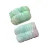 Faixa de Cabelo para Spa e Pulseiras de Pulso Combinando para Lavar o Rosto Pele Suave Laço Macio para Maquiagem Facial Faixa de Cabelo para Banho