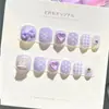 Pegatinas para Uñas Infantiles, Pegatinas para Uñas, Pegatinas Completas para Manicura, Uñas Portátiles, Uñas de Dedo de Dibujos Animados con Diamantes, Uñas Postizas, Uñas Terminadas