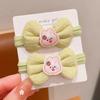 Faixa de Cabelo Desenho Animado Infantil Sanrio Elástico de Cabelo Corda de Cabelo Meninas Faixa de Cabelo Alta Elástica Elástico Faixa de Cabelo Acessório de Cabeça