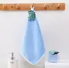 Toalla de Mano para Cocina Colgante de Terciopelo de Coral Cuadrada Toalla Colgante Toalla con Forma de Encaje de Cáñamo Regalo Souvenir Regalo