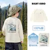 Camiseta de Manga Larga de Algodón Puro para Niños Europeos Estilo Otoño 2026 Ropa Nueva Ropa Infantil Niños Medianos y Mayores Top Estilo Primavera y Otoño para Niños