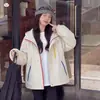 Nueva colección de otoño: chaqueta cortavientos con capucha para exteriores, elegante y a la moda, con cremallera de colores para niñas