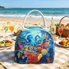 2026 Nuevo Modelo Sitio Independiente Transfronterizo Amazon Temu Bolsa de Picnic Acolchada de Algodón Estampado Digital 3D Venta al por Mayor