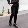 Pantalones de Traje para Niño Pantalones Blancos para Niño Grande Combinables Pantalones para Niño Estilo Coreano Negro Puro Pantalones de Otoño e Invierno Pantalones Casuales para Niño