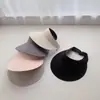 Gorra Logo Personalizado Gorra de Protección Solar Impresión por Transferencia de Calor para Hombres y Mujeres Gorra Solar para Viajes al Aire Libre Impresión de Gorra Sin Costuras Imagen Publicitaria