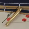 Narguile de Calabaza de Latón de Doble Uso Pipa de Agua Portátil Tabaco Seco Tabaco de Agua Boquilla Filtro con Agua Nuevo Estilo