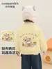 Roupas de Algodão Infantis Kaka Panda Jaqueta de Algodão de Inverno para Meninos Jaqueta Acolchoada para Meninas Roupas de Inverno para Bebê Roupas de Algodão para Outono e Inverno de Bebê