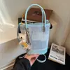 Bolso Cruzado para Mujer 2026 Nuevo Bolso Cubo de Moda Primavera Estilo de Alta Gama Bolso de Mano para Salir Bolso Cruzado de un Solo Hombro