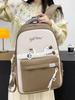2024 nova mochila escolar alunos do ensino fundamental e médio terceira à sexta série mochila grande capacidade meninas do ensino fundamental alta qualidade fofa