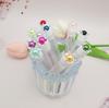 Novo tubo de pincel de rímel atualizado multicolorido Crown Diamond Pearl Mascara Brush Cross-border Best-seller Mascara Brush com tubo